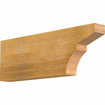 Monterey Rough Sawn Rafter Tail, Western Red Cedar, 4W X 12H X 36L